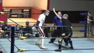 Tony Benge vs Jimmy Valiant 01/3016 Newland , NC Rock Gym