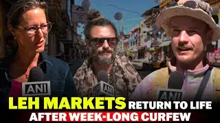Leh market open after week long curfew | Statehood protest | Leh violence | Sonam Wangchuk