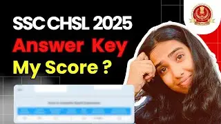 😱 SSC CHSL Answer key 2025 out 🔥 | my marks revealed 🥲 | mistakes and full analysis #sscchsl2025