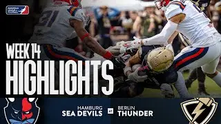 Hamburg Sea Devils @ Berlin Thunder - Highlights | Week 14 | Season 2025