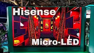 НОВЫЙ 136-дюймовый телевизор Hisense Micro-LED — ЭТО ПРОСТО НОВЫЙ РЕШЕНИЕ!!!