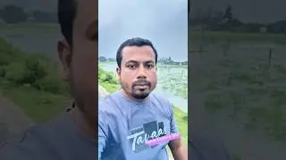 মনের জোরে চলছে দেহ। বৃষ্টির দিনে গ্রামে। Rakib Explore 360।।