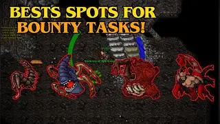 TIBIA - ESSES SÃO OS MELHORES SPOTS PARA VOCÊ UPAR O SEU TALISMÂ!