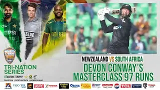 Devon Conway makes solid 9️⃣7️⃣ | New Zealand vs South Africa | 2nd ODI | Tri-Nation Series 2025