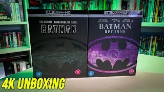 Unboxing BATMAN & BATMAN RETURNS Ultimate Collector&rsquo;s Edition 4K