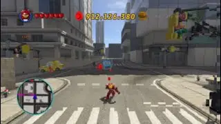 How to get the red deadpool brick and stan lee in stranger danger lego Marvel Superheros bonus level