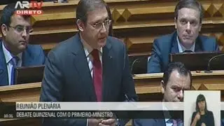 Pedro Passos Coelho questiona o Primeiro-Ministro