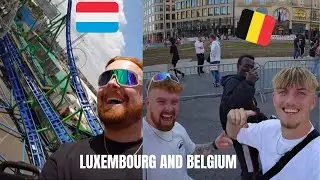 THEME PARK IN EUROPES SMALLEST COUNTRY - LUXEMBOURG & BELGIUM