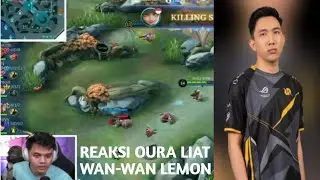 Reaksi Oura Melihat Lemon pakai wan-wan