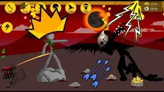 Lighting Storm, Archidon Rain, Statue Turret and Castle Archidons vs Final Boss | Stick War Legacy