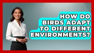 How Do Birds Adapt to Different Environments? | Bird Watching Diaries