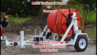 New Auto locking reel trailer
