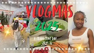 VLOGMAS, выпуск 4 | У меня был очень продуктивный день