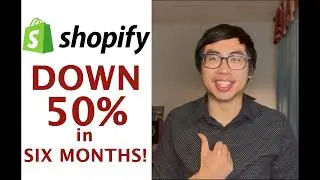 Shopify Stock DOWN 50% in 6 MONTHS!!! SHOP Stock Analysis