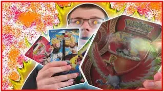 Opening a Pok&eacute;mon Card Ho-Oh GX Tin, Dragon Ball Super Cards are Fire!