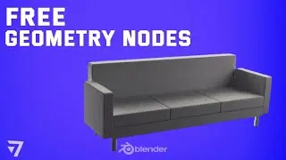 Couch Geometry node Generator Free 🛋️