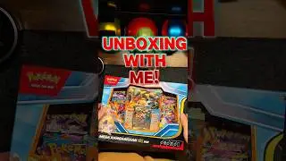 Unboxing Mega Kangaskhan Ex Box. #unboxing #pokemoncards #pokemon