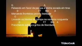 Cifra (Gritos de Liberdade) grupo rodeio simplificada.