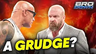 Bad blood between Triple H and The Rock causing trouble?