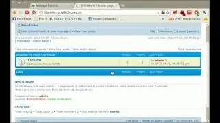 How To Create New Category and Forum In PHPBB3 Forum.mp4