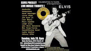 KPOO Radio's Marilynn Fowler interviews Hank Maninger, for Elvis Presley Tribute Show on 7/28/2024