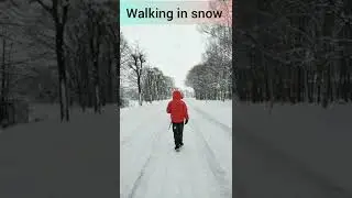 walking in snow sound effect #shorts