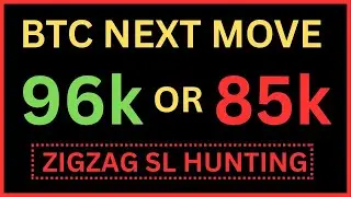 Btc next move 96k or 85k ZUGZAG SL HUNTING @cryptocurrencytamil