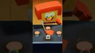 Spongebob &ndash; Robienie kraboburger&oacute;w 🍔🍔🍔 #Tytani Przypływu