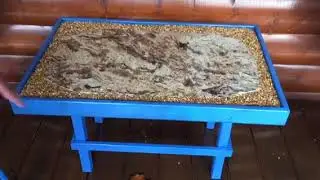 How to build a Granite Coffee Table on a Budget