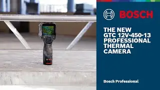 The new GTC 12V-450-13 Professional Thermal Camera - Thermal imaging made easy