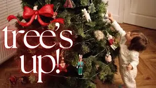 vlogmas | creating holiday magic with the twins & decorating our first Christmas tree together 🎄🌟