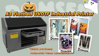 Domsem's new upgraded compact A3uv printer||A multifunction printer#printer #machine #uvprinter