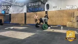 CrossFit open 23.3 Ibai S&aacute;nchez