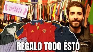 REGALO TODO ESTO - Compro ropa Vintage en LONDRES 🇬🇧 y la Sorteo entre mis Suscriptores