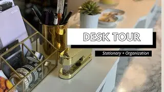 Desk Tour | Organization | Stationary | Planner Supplies