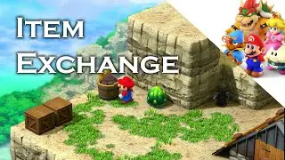 Item Exchange Sequence in Moleville in Super Mario RPG