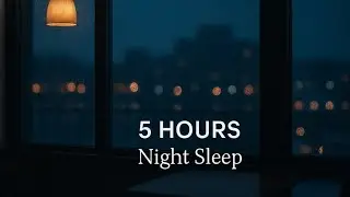 Deep Sleeping Music | Rainy Café Atmosphere for 5 Hours