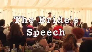 Bride Gives Funny Wedding Speech