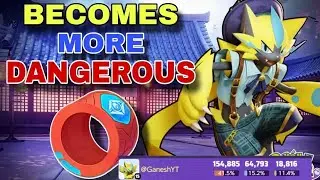 154 K Damage ZERAORA Becomes  More Dangerous with New Item! | Pokemon Unite