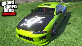 El Coche  De PAUL WALKER - Mitsubishi Eclipse - Maibatsu Penumbra FF - Fast & Furious GTA 5 ONLINE
