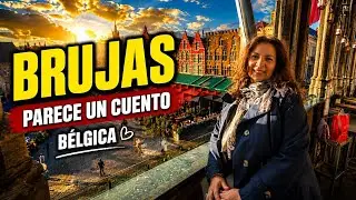 BRUJAS Medieval: Paseo por Calles, Canales y Rincones Secretos de Bélgica 🏰🚤