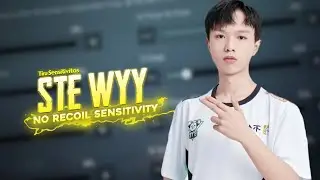 TIRU SENSITIVITAS STE Wyy (No Recoil) | Sensitivitas Terbaik PUBG Mobile