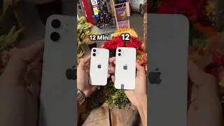 iPhone 12 Mini Vs iPhone 12 || Camera Zoom Test! #shorts