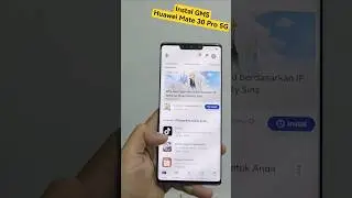 Instal GMS Huawei Mate 30 Pro 5G. No delay, apps google lanjay. 085777654231 #huawei #gms #rebrand