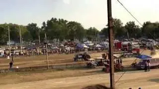 Ashtabula County Fair 2015 Tractor and truck pull.