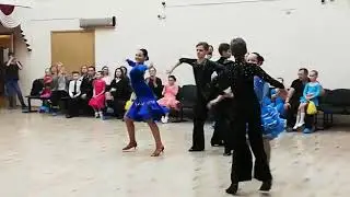 Gabriele Viotto & Ekaterina Zaitseva, Cha-Cha-Cha,  18 December, 2018