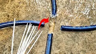 Can Plastic Wire And Pvc Pipe Connect 4 Flexible Hoses?