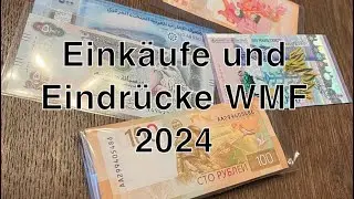 Meine Einkäufe &  Eindrücke World Money fair 24 Berlin