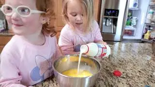Quints Make Breakfast