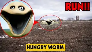 ЕСЛИ ВЫ ВИДИТЕ ГОЛОДНОГО ЧЕРВЯКА ИЗ ROBLOX, ВЫХОДЯЩЕГО ИЗ ЗЕМЛИ В РЕАЛЬНОЙ ЖИЗНИ, БЕГИТЕ (ВСЕ ПОШ...